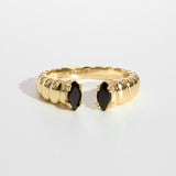Narcissa Ring | Black - Alexa Kelley