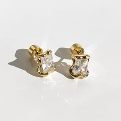 Asya Earrings | Gold - Alexa Kelley