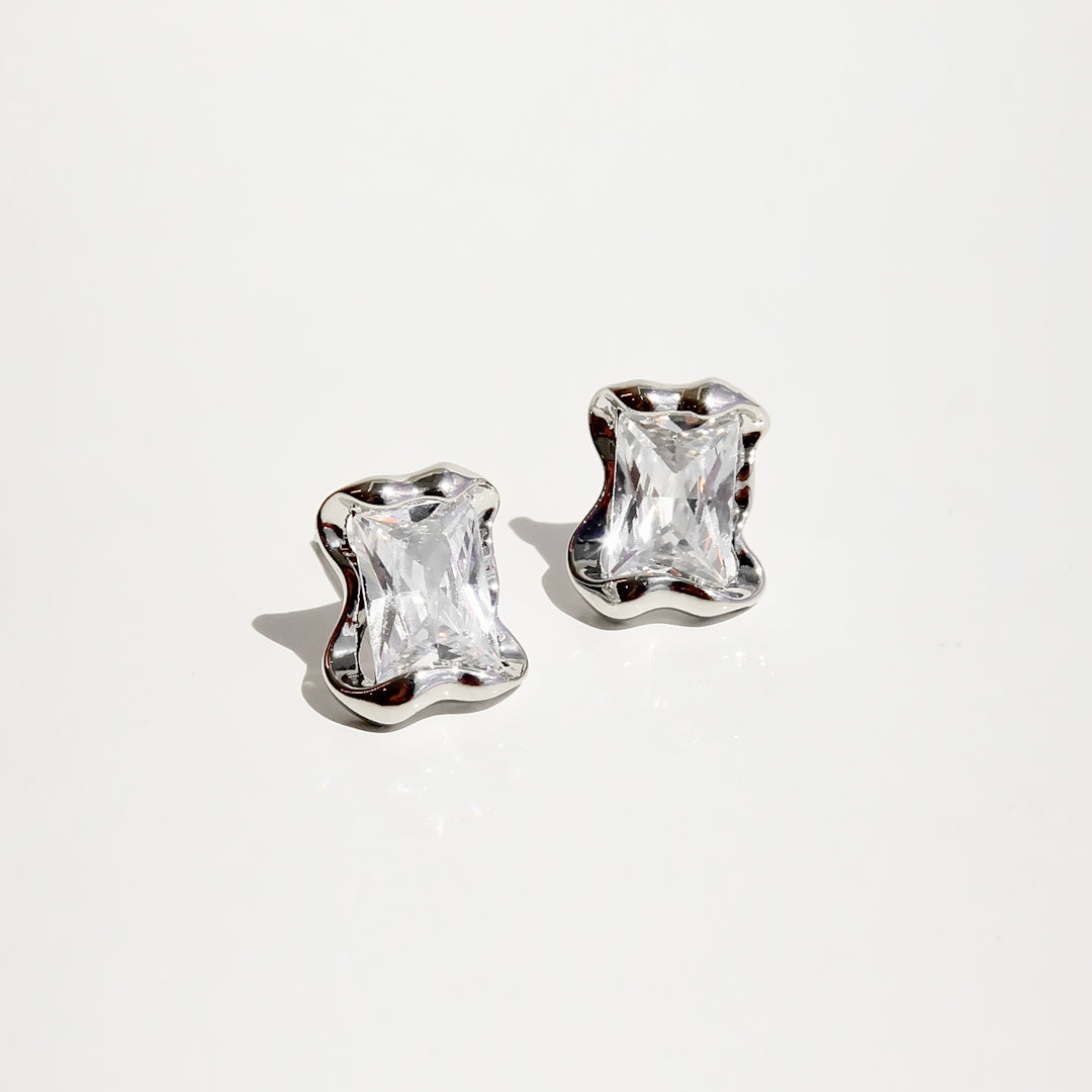 Asya Earrings | Silver - Alexa Kelley