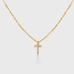 Pave Initial Charm Necklace - Alexa Kelley