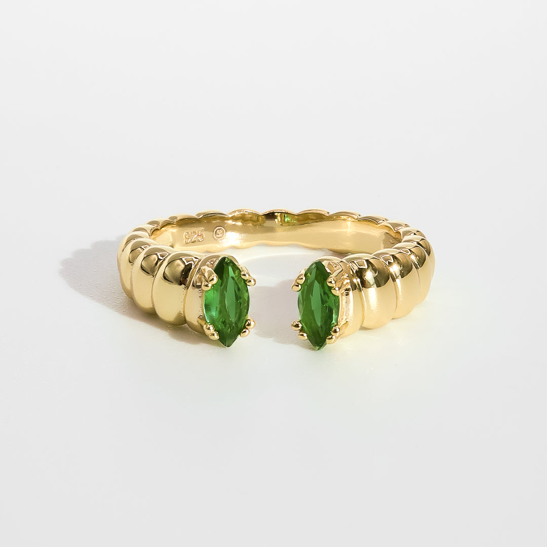 Narcissa Ring | Green - Alexa Kelley