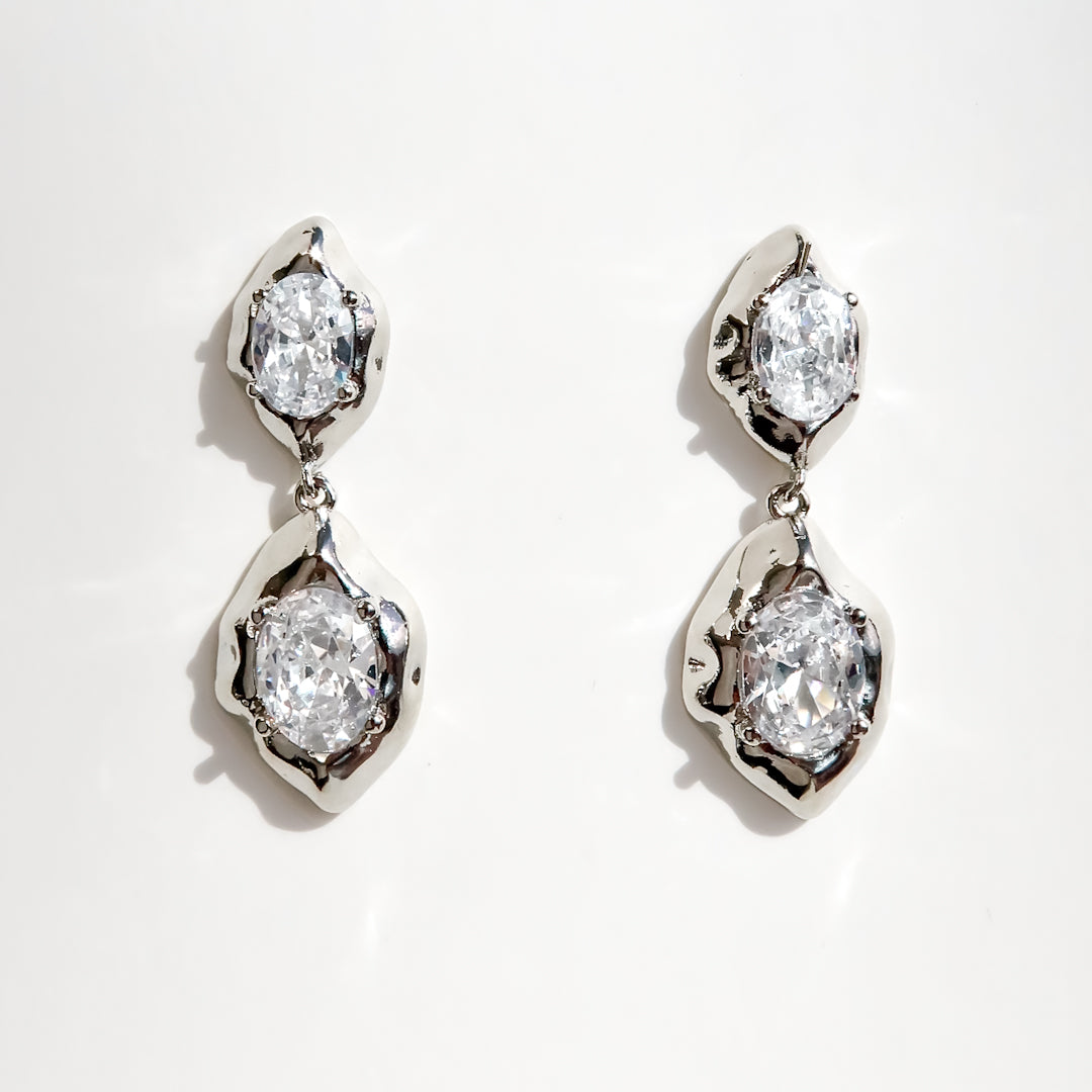 Khy Earrings | Silver - Alexa Kelley