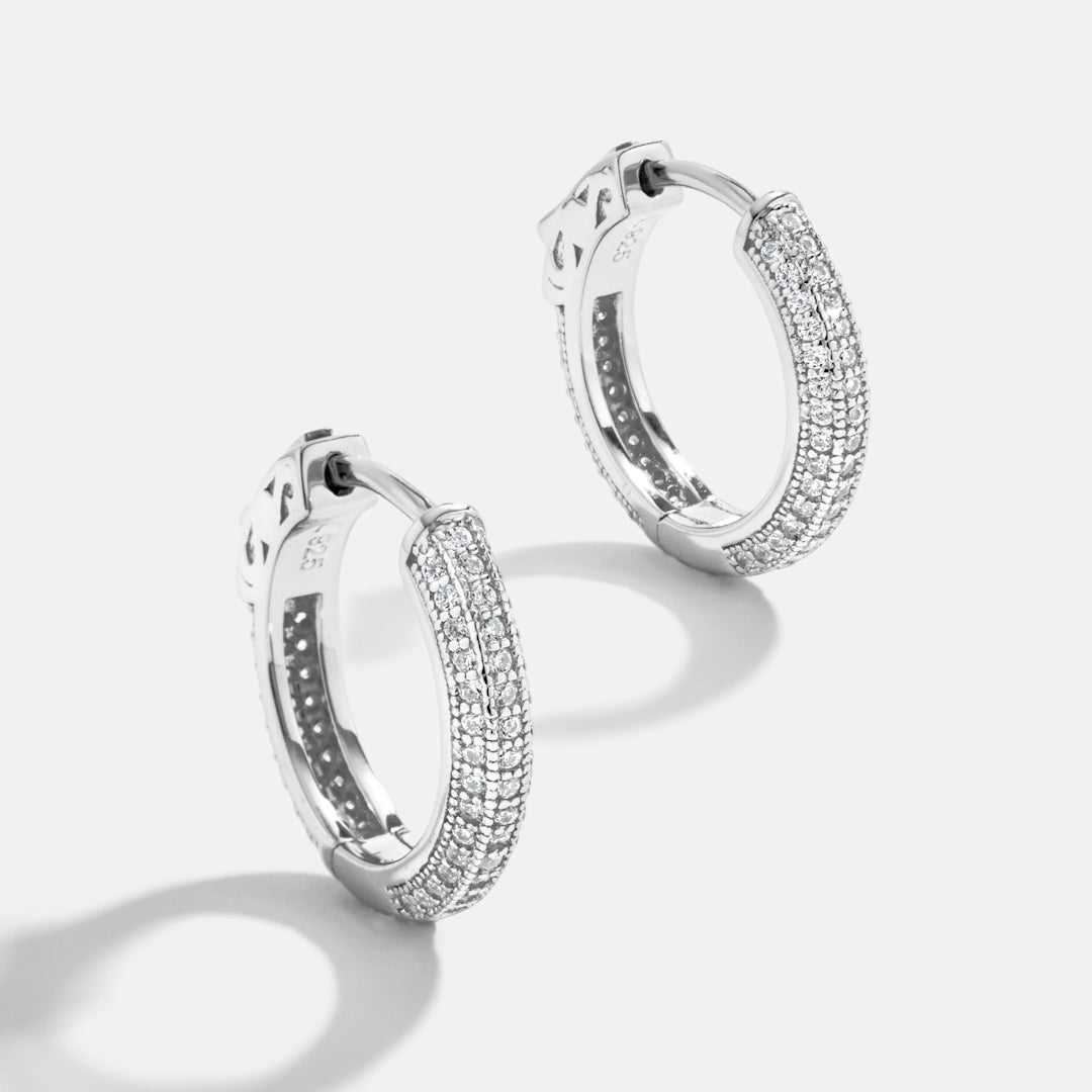 Raquel Earrings | Silver - Alexa Kelley